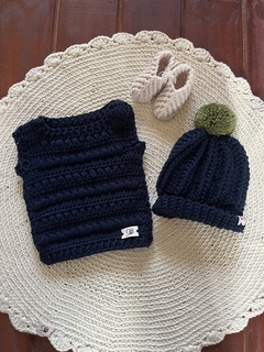 Gorrito azul escolar