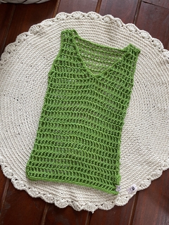 Vestidito enrejado playero en internet