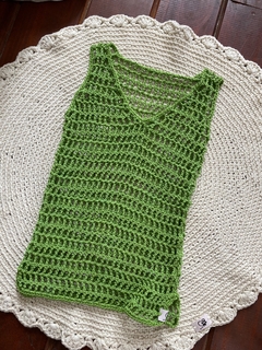 Vestidito enrejado playero