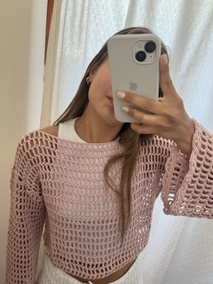Sweater red rosa viejo - comprar online