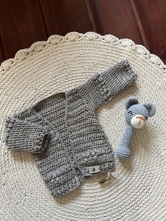 Camperita gris lana