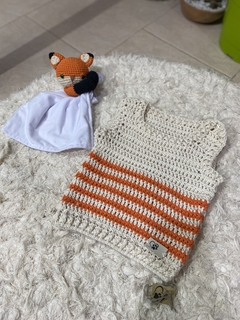Chalequito rayado - comprar online