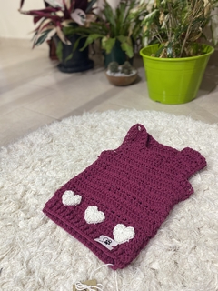 Chalequito triple corazón en internet