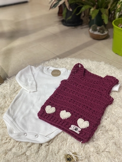 Chalequito triple corazón - comprar online