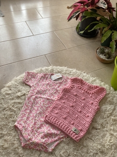 chalequito rosa chicle - comprar online