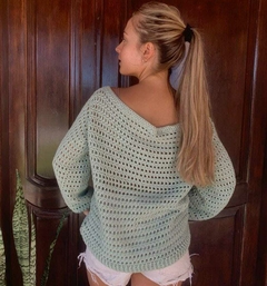 Cardigan verde - comprar online