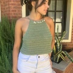 Topcito verde musgo