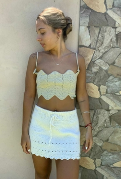 Top bando zigzag