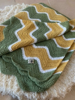 Manta zigzag