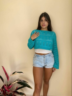 Sweater acqua en internet
