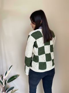 Cardigan tejido en grannys - comprar online