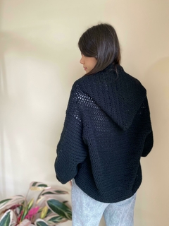 Cardigan negro - RINCÓN DE TEJIDO