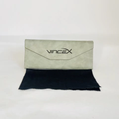 Imagem do Armação Óculos de Grau Vincex — Sem Aro Oval | Metal Rose Gold | Hastes Vinho Bordô | Luxo Feminino