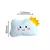 Nuvem branca pelúcia pet com apito Pelúcia pet nuvem branca com apito - comprar online