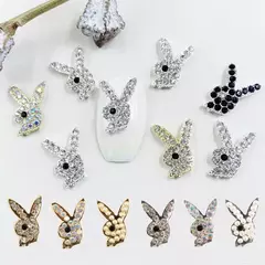 Aplique conejitos Play boy x6
