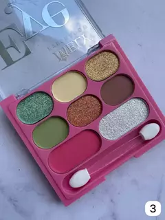 Paleta de sombras eye mely verde