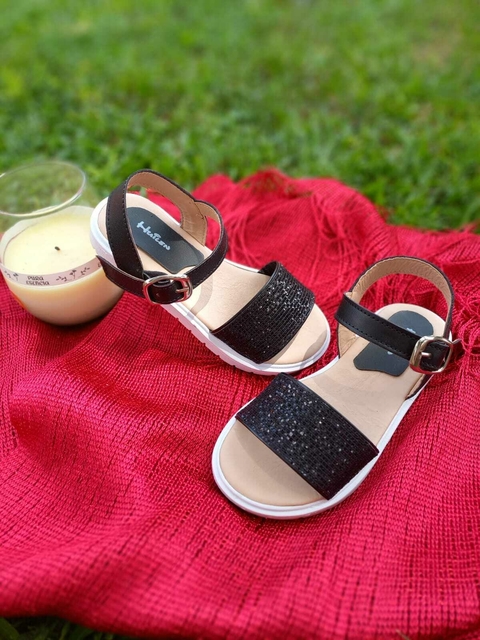sandalias c/brillo