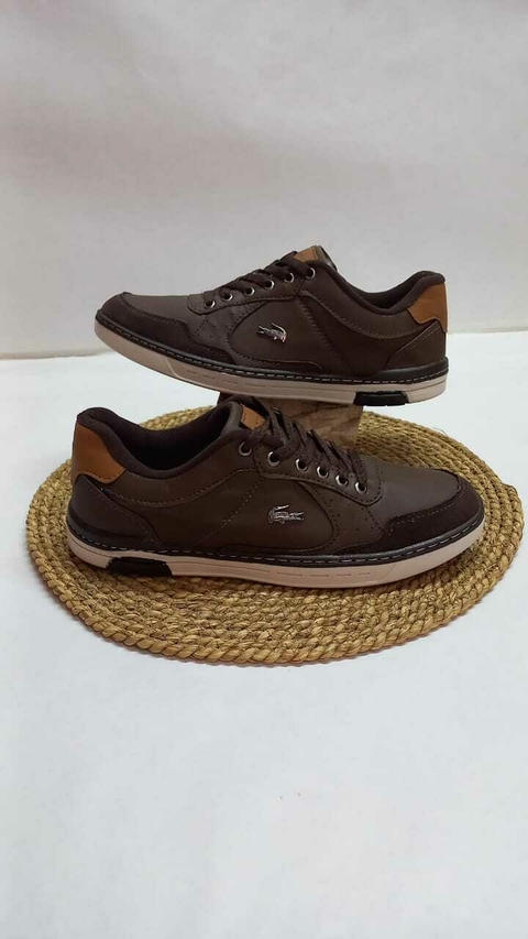 ZAPATILLA LACOSTE IMITACIÓN CHOCOLATE