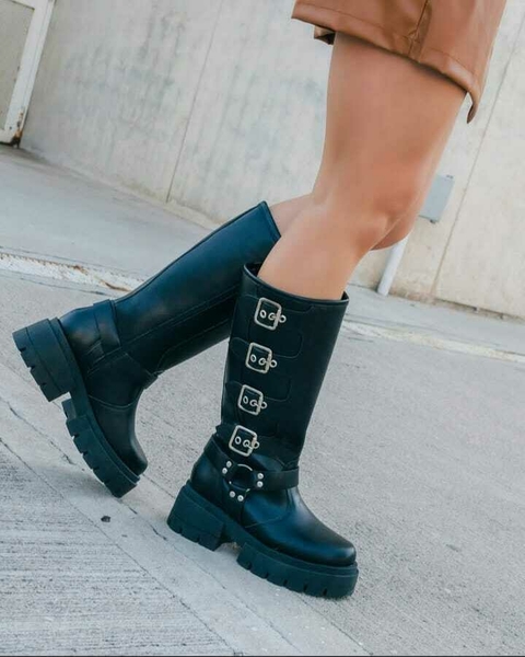 BOTA BORCEGO HEBILLAS