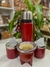 Set completo Termo + mate + yerbero /azucarero