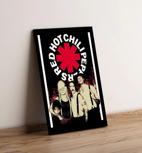 Quadro decorativo Red Hot Chili Peppers Bandas de Rock - comprar online