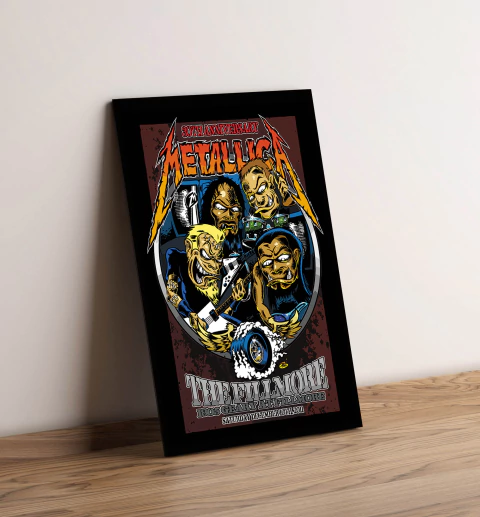 Quadro decorativo METALLICA 02 Bandas de Rock - comprar online