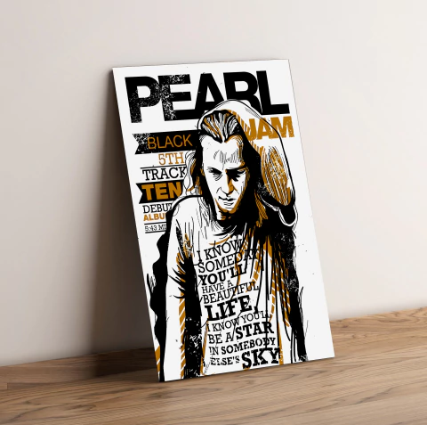 Quadro decorativo PEARL JAM Bandas de Rock - comprar online