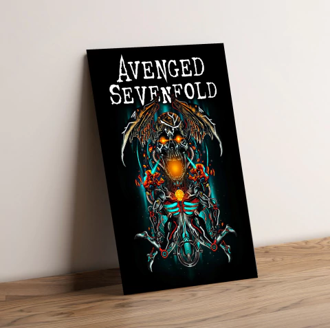 Quadro decorativo Avenged sevenfold Bandas de Rock - comprar online