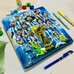 Carpeta escolar nro 3 tapa dura con ganchos - comprar online