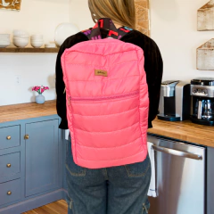 MOCHILA MATERA MATELASSE CON TIRAS DE DISEÑO RODA 30x40x12 - comprar online