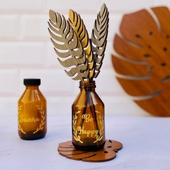 DIFUSOR AROMÁTICO 125ml + 3 hojas de madera