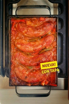 Planchetitta chica CON TAPA para 1 hornalla en caja en internet