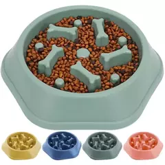 Comedero Para Perros Come Lento Premium Regula Ansiedad 24 cm SURTIDO