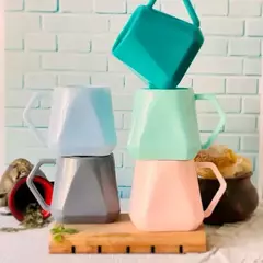 MATE DOTS PLÁSTICO SIN BOMBILLA PASTEL - comprar online