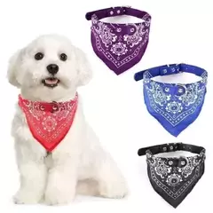 regaleriapaz.emprcollar-perro-chicomediano-con-panuelo-bandana-40cm