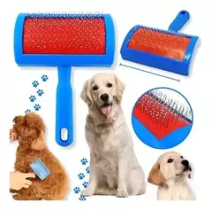 Cepillo Curvo Grande Perro Gato Puntas Protegidas 10 cm x 6 cm