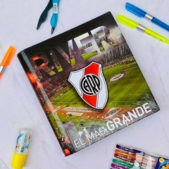 Carpeta escolar nro 3 tapa dura con ganchos - UnayMil Cosas