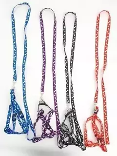 Conjunto Pretal Arnés Regulable Con Correa Para Perros S/M