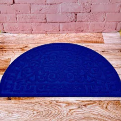 FELPUDO SEMI CIRCULAR BASE GOMA 40X60