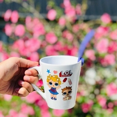 TAZA XL PERSONAJES CON CAJA