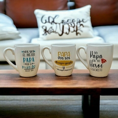 SET 3 TAZAS SURTIDAS DÍA DEL PADRE 330 ML (NO VIENE EN CAJA)