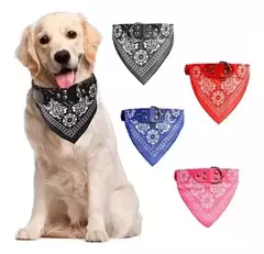 Collar Con Pañuelo Bandana Grande 50cm Para Perros