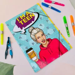 CARPETA ESCOLAR N5 CON ELASTICO en internet