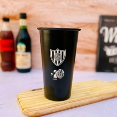 Vaso Fernet/Cerveza de un Litro de Aluminio Grabado Artesanal Futbol en internet