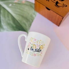TAZA XL CERAMICA EN CAJA - UnayMil Cosas