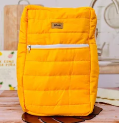 MOCHILA MATERA MATELASSE CON TIRAS DE DISEÑO RODA 30x40x12
