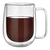 Kit 4x Caneca Vidro Duplo Xícara Parede Dupla Café Chá 260ml - comprar online