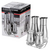 Kit Galheteiro 4 Pçs Porta Azeite Vinagre Tempero Inox Vidro - comprar online