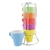 Jogo De Canecas 50ml Cerâmica 6 Peças Suporte Inox Café Chá - Kadê