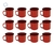 Kit Cafeteira Italiana Moka Premium + 12 Canecas Retro 350ml - loja online